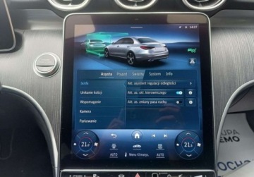 Mercedes Klasa C W206 2022 Mercedes-Benz Klasa C W206 2.0 278KM MHEV 4MATIC Automat Avantgarde Serwis, zdjęcie 36