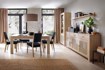 MEBLOŚCIANKA do salonu BOHO j.hickory/amadeus Z04