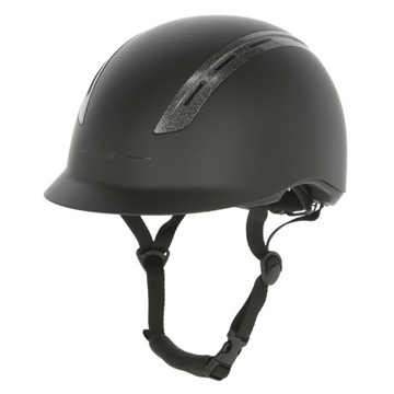 Kask jeździecki ProViso czarny Covalliero 52-56cm