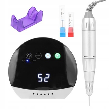 ZESTAW FREZARKA DO PAZNOKCI MANICURE 30W FREZY