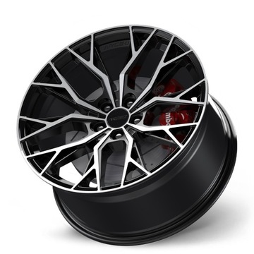 Felgi Aluminiowe 18 BMW X 7 6 5 4 3 2 M Performance 5x120 Czarne Polerowane