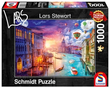 PQ Puzzle 1000 LARS STEWART Wenecja Dzień i Noc