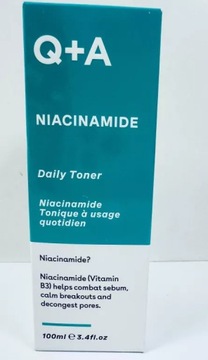 Q+A - NIACINAMIDE DAILY TONER, 100ML - REGULUJĄCY TONIK Z NIACYNAMIDEM
