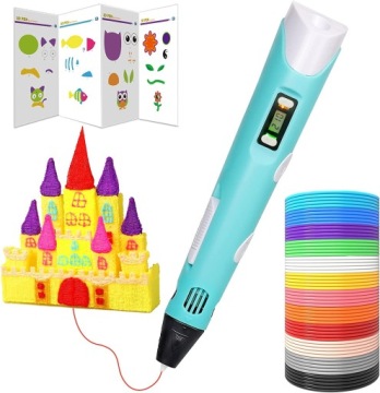 Dikale 3D-PEN-2 Ручка для малювання тривимірного 3D Синій