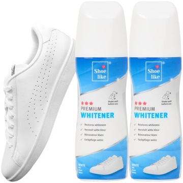 PASTA WYBIELACZ DO BIAŁYCH BUTÓW SPORTOWYCH SNEAKERSÓW WYBIELANIA 75 ML x2