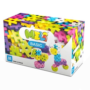 KLOCKI MELI GIRLS 50 EL.UPOMINEK MIKOŁAJKOWY