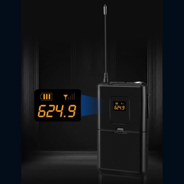 MOZOS MIC-UHF-SET БЕСПРОВОДНАЯ МИКРОФОННАЯ СИСТЕМА ПРОФЕССИОНАЛЬНАЯ