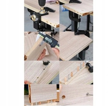 Шаблон 3-в-1 для эксцентриков для сверления дюбелей