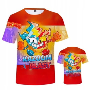 T-SHIRT SUPER THINGS ZINGS KAZOOM KIDS BLAST WZORY