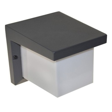Lampa KINKIET Oprawa elewacyjna IP54 Ariana 1x E27 LED Antracyt Szary