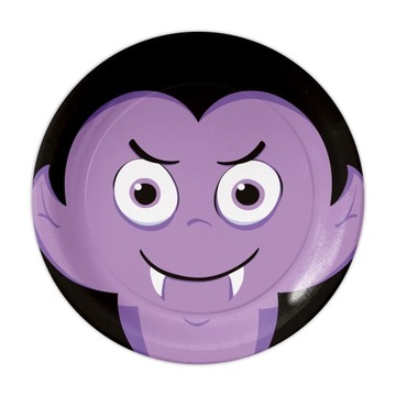 БУМАЖНЫЕ ТАРЕЛКИ MONSTERS MIX 18см 6 шт.