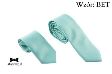 ЭЛЕГАНТНЫЙ однотонный галстук для ПОДРОСТКА ок. 8-15 лет.