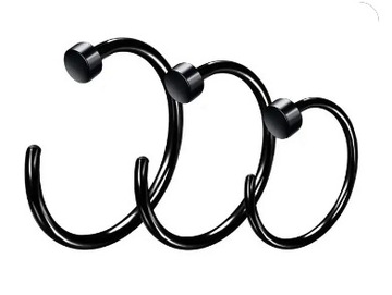 КОЛЬЦО В НОСЕ ПИРСИНГ FAKE Punk 10 мм