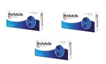 3 x StructuActiv 500mg Activlab 60 kapsułek stawy