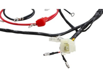 Электромонтаж скутера GY6 139QMB на колесах 12 дюймов, большой скутер объемом 50 куб.см.