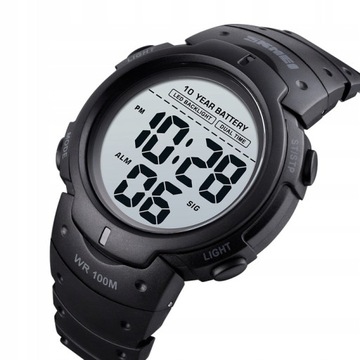 Zegarek WODOODPORNY cyfrowy CHRONO