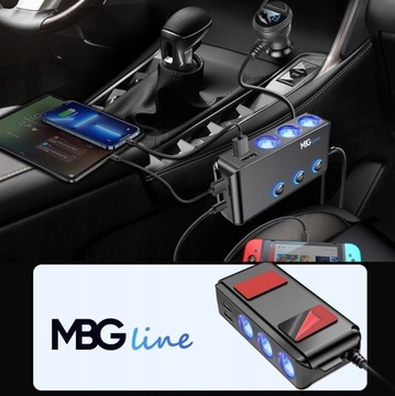 МОЩНЫЙ USB-РАЗВЕТВИТЕЛЬ ДЛЯ ЗАЖИГАЛКИ BJ1