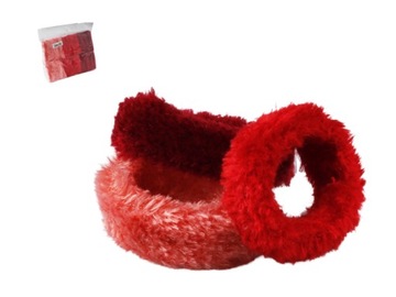 ПЛЮШОВЫЕ ГРОШНЫЕ ВОЛОСЫ КРАСНЫЕ 24 ШТ.