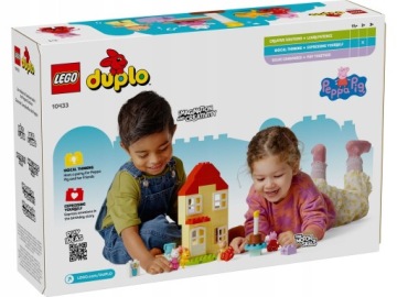 LEGO DUPLO ДОМ РОЖДЕНИЯ ПЕППЫ 10433 СВИНКА ПЕППА ПОДАРОК
