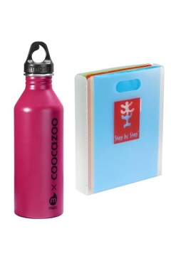 Butelka ze stali nierdzewnej COOCAZOO 2.0, all berry + organizer GRATIS