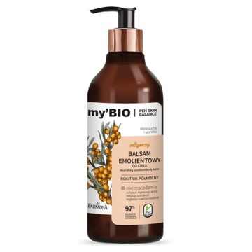 my'BIO Odżywczy balsam emolientowy 400ml