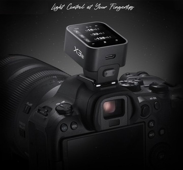 Беспроводная вспышка Godox X3N 2.4G OLED для Nikon