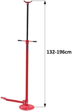 PODNOŚNIK ŚRUBOWY MECHANICZNY 750 KOBYŁKA PODPORA SKRZYNI - MOCNA 132-196cm