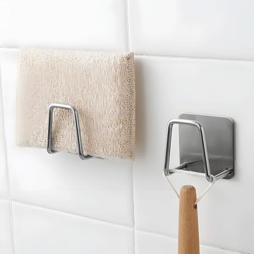 10X ОРГАНАЙЗЕР НАСТЕННЫЙ ДЕРЖАТЕЛЬ ДЛЯ КУХОННОЙ ГУБКИ ДЛЯ РАКОВИНЫ