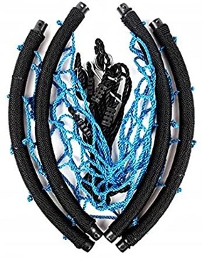 КАЧЕЛИ ГНЕЗДО АИСТА XL 100см ЗЕЛЕНЫЕ И ЧЕРНЫЕ ВЕРЕВКИ 18мм