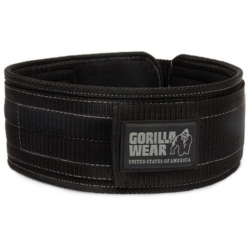 NYLONOWY PAS TRENINGOWY NA SIŁOWNIE ELASTYCZNY GORILLA WEAR L/XL