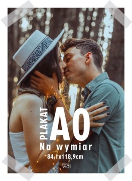 Plakat A0 na wymiar 84,1x118,9 cm na Prezent Fotoplakat Na Dzień Ojca