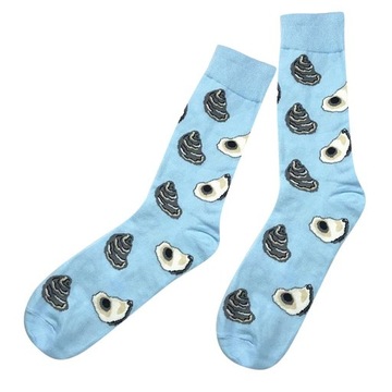 Para skarpet uniseks Crew Sea Animal Crazy Pattern