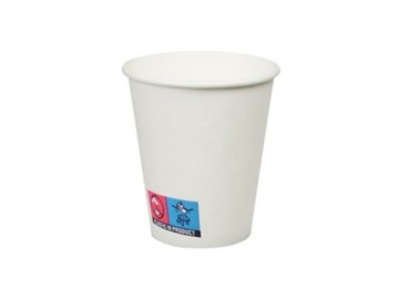 KUBKI PAPIEROWE białe 250ml kubek do kawy 50szt.