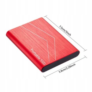 zewnętrzny dysk SSD 4TB dyski twarde USB3.0