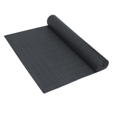 PVC ekran prywatności mata prywatność ogrodzenie, antracytowy, 180x300cm