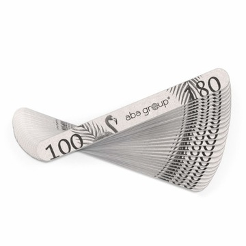 Aba Group Pilnik Prosty 100/180 Slim Zestaw 25szt.