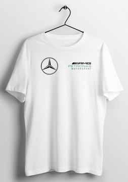 Koszulka AMG Mercedes Petronas męska biała S