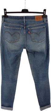 SPODNIE JEANS MĘSKIE LEVI STRAUSS ROZMIAR 26/32 NIEBIESKIE