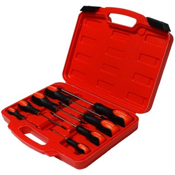 Torx torxy T8-T40 wkrętaki zestaw wkrętaków 8 el. Quatros