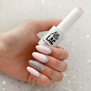 LAKIER HYBRYDOWY DO PAZNOKCI MANICURE ALLELAC 5g WYBÓR KOLORÓW