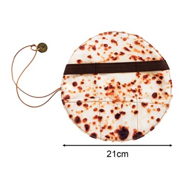 Забавный мешочек-карандаш Tortilla, чехол для ручек в рулоне