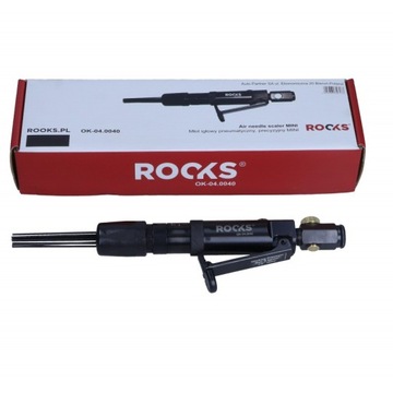 ROOKS MŁOT IGŁOWY PNEUMATYCZNY PRECYZYJNY MINI z igłami