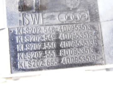 AUDI A4 B5 PŘEPÍNAČ KOMBINOVANÝ 4D0953513A