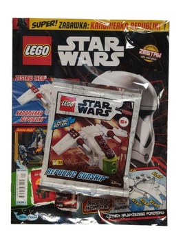 Magazyn LEGO Star Wars Minifigure Czasopismo-01/2022 - Kanonierka republiki