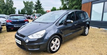 Ford S-Max I Van 2.0 i 16V 145KM 2008 Ford S-Max BENZYNA 7 FOTELI klima grzana przednia szyba super okazja, zdjęcie 26