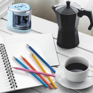 ЭЛЕКТРИЧЕСКАЯ ТОЧИЛКА ДЛЯ ТОЧЕК КАРАНДАША, ДВОЙНАЯ 6-8/9-12 мм