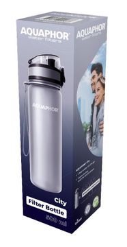 ФИЛЬТР-БУТЫЛКА ФИЛЬТР-БУТЫЛКА АКВАФОР ГОРОДСКОЙ СЕРЫЙ + 2 КАРТРИДЖА