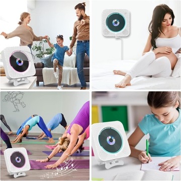 ПОРТАТИВНЫЙ CD-ПЛЕЕР BLUETOOTH ДИНАМИК FM-РАДИО МУЗЫКА ПОРТАТИВНЫЙ