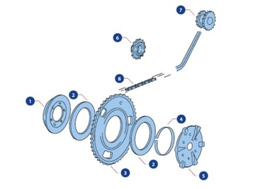 СТУПИЦА ВИНТОВАЯ ПРИВОДНАЯ ЖАТКА CLAAS 753841