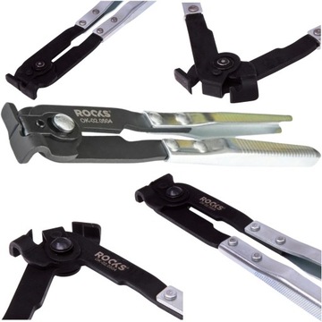 SZCZYPCE DO OPASEK PRZEGUBÓW - OSŁONY - ZACISKOWE 232 MM ROOKS